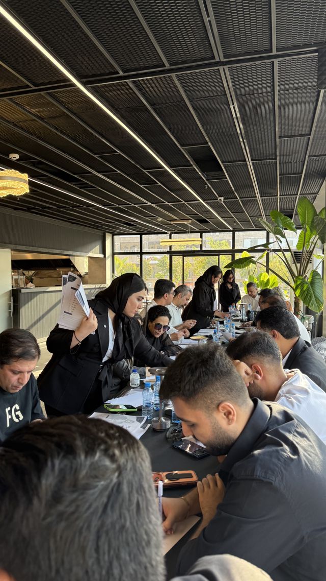 فضای برگزاری کارگاه B2B آکادمی کیمیا طالبی